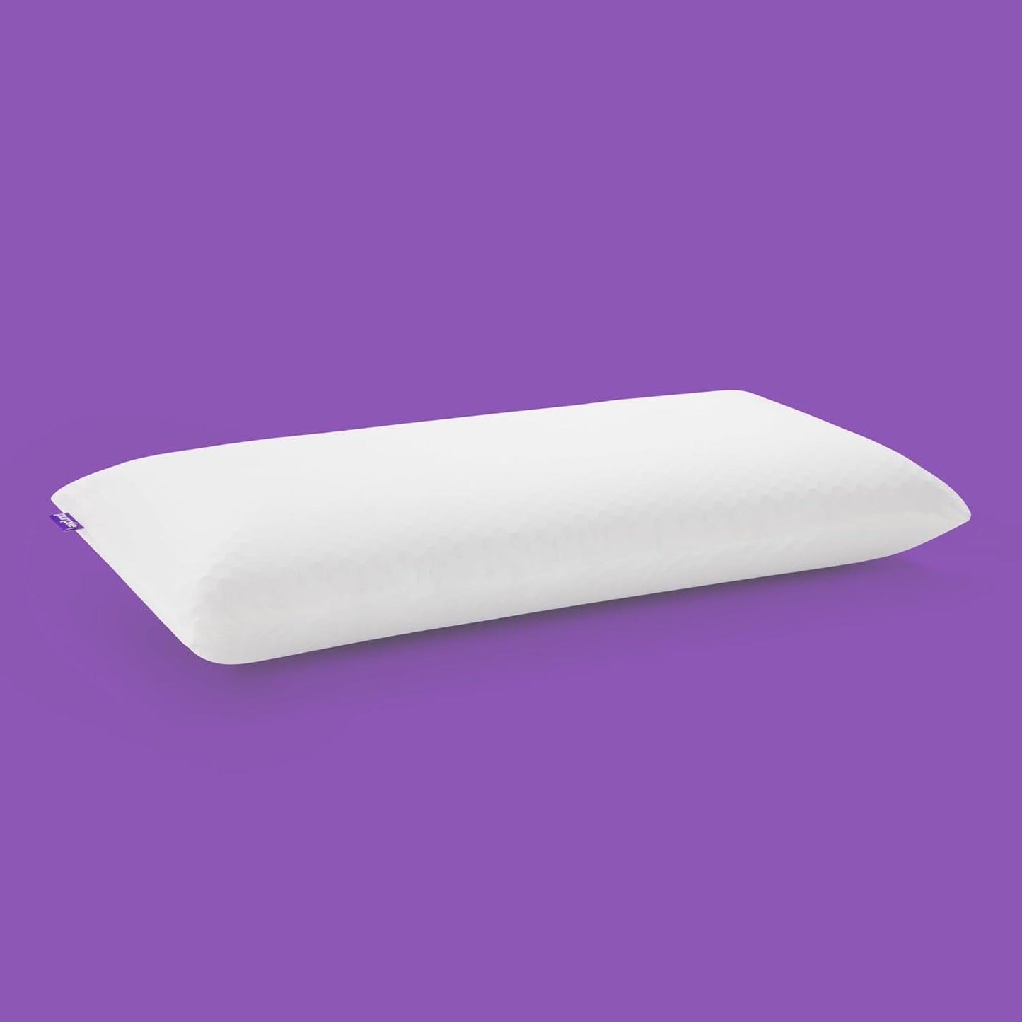 Purple Harmony Pillow - Standard - Medium, Greatest Pillow Ever Invented, 360º Hex Grid & Talalay Latex Core - No Pressure Support, Stays Cool, Luxurious Comfort