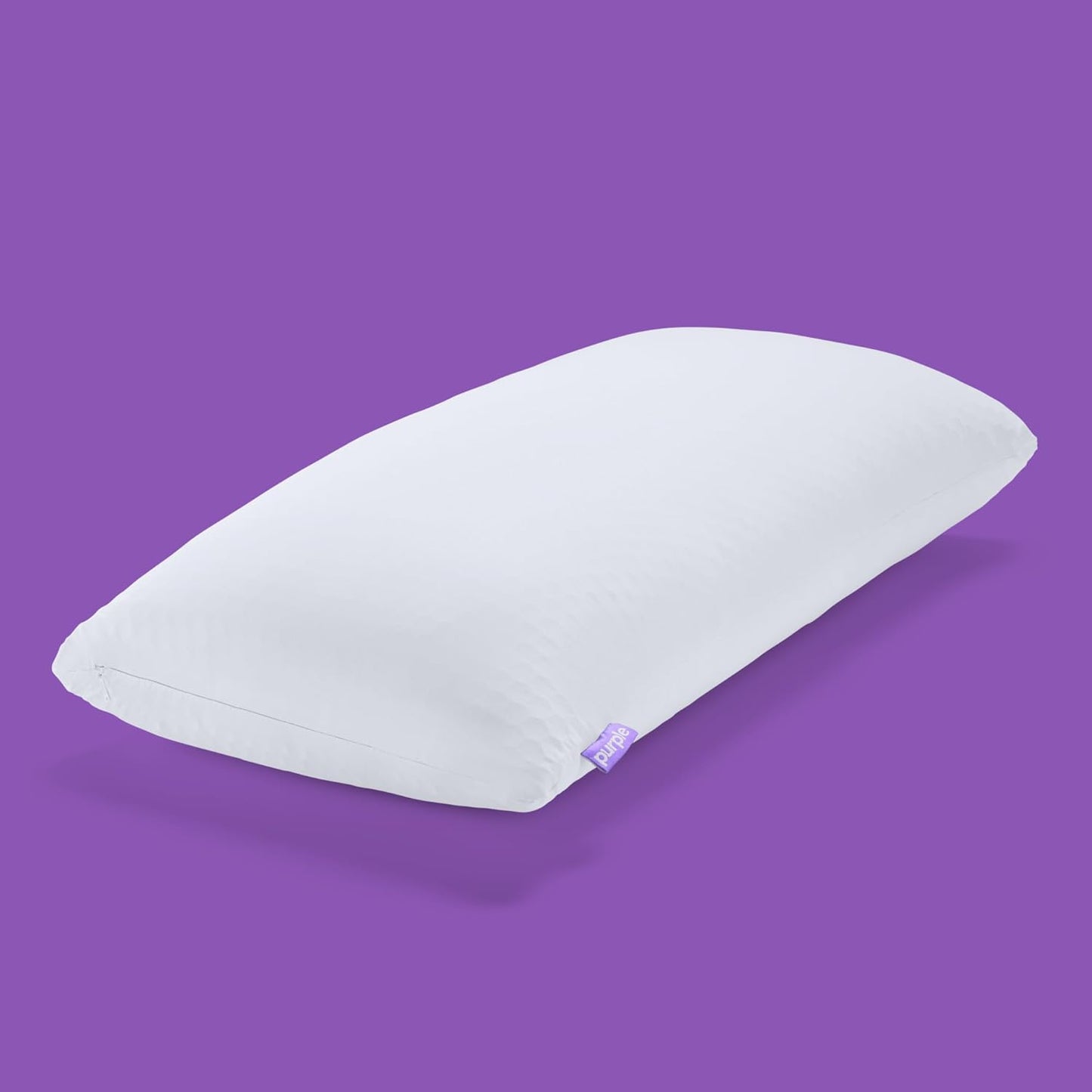 Purple Freeform Pillow - Standard Size, Customizable Support with GelFlex Grid & MicroFlex Moon Foam - Pressure Relief, Cooling, Extra Filling & Adjustable Height