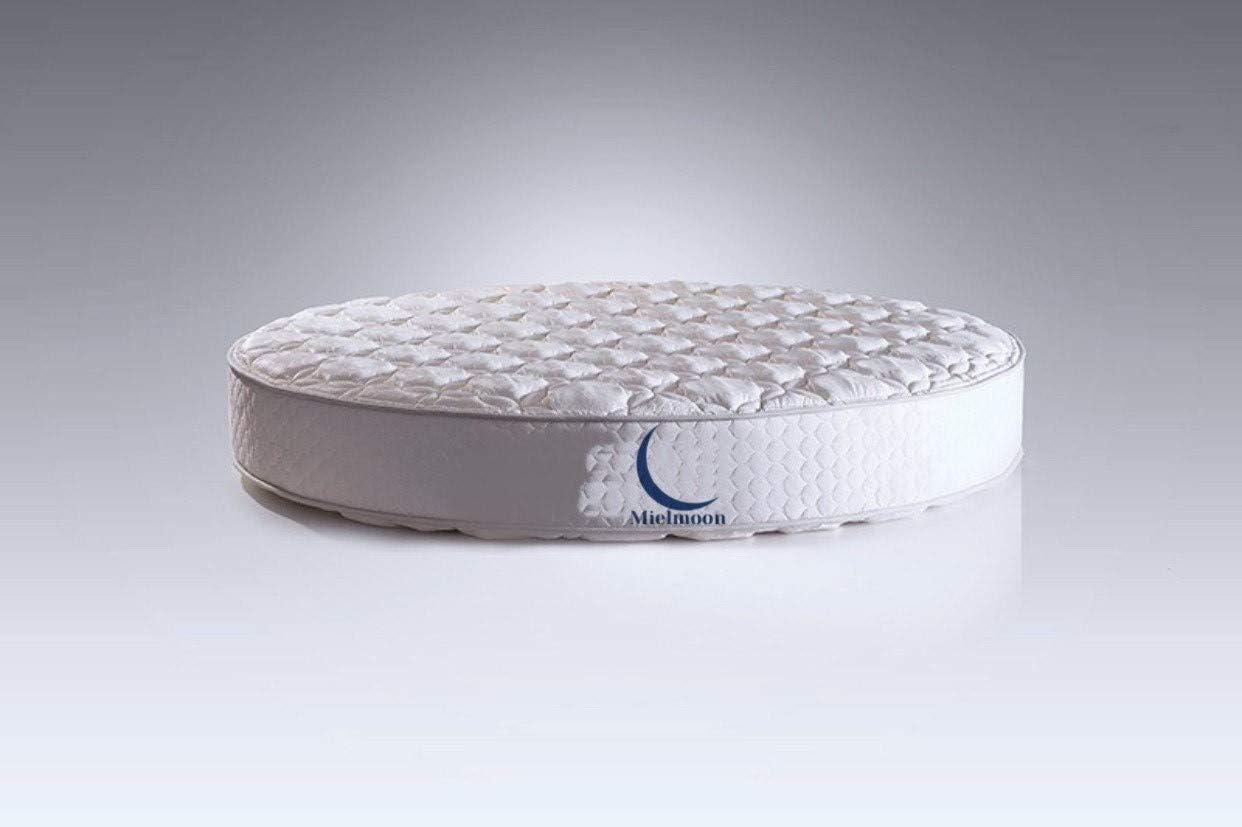 Round Mattress (86" Diameter) Luxury King - Premium Gel Memory Foam Layer - Round Bed Mattress USA (King 10")
